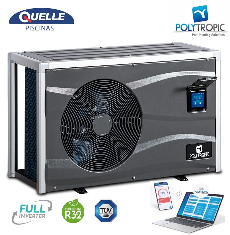 POLYTROPIC Master Inverter XM Bomba de Calor para Piscinas – 20,4 kW (70.000 BTU)