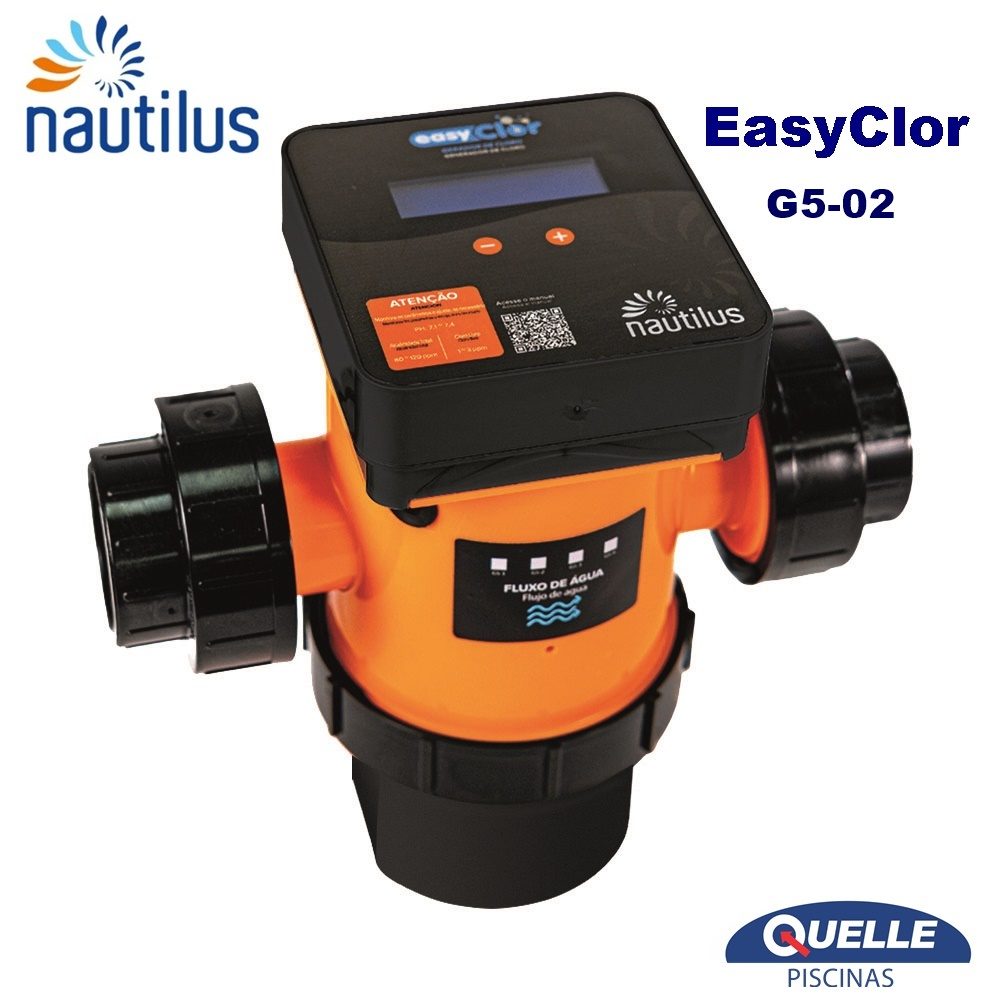 NAUTILUS EasyClor Home G5-02 - Clorador Salino para Piscinas de 30.000 litros