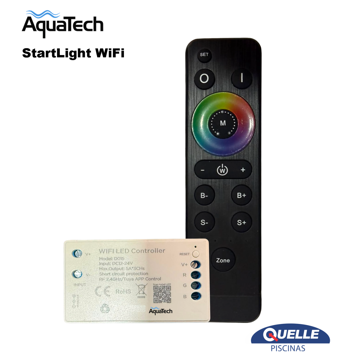 AQUATECH  StarLight WiFi RF - Control para Iluminación LED RGB