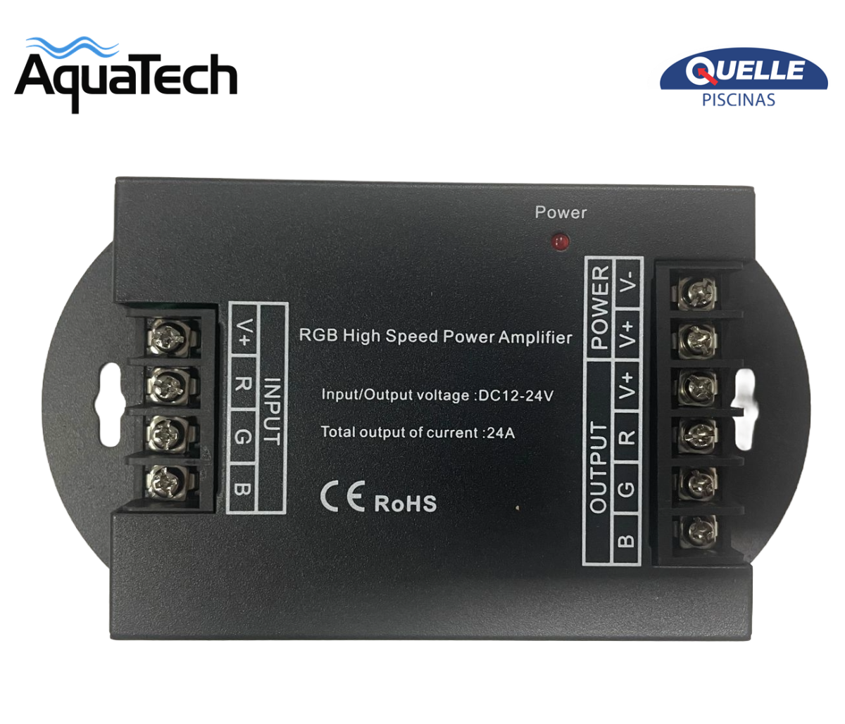 AQUATECH StarLight AMPLIF – Amplificador de Potencia RGB 24 A