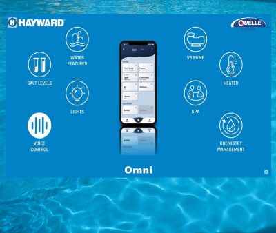 HAYWARD AquaRite S340 Omni Clorador Salino con Domótica para Piscina y Spa - 100.000 litros