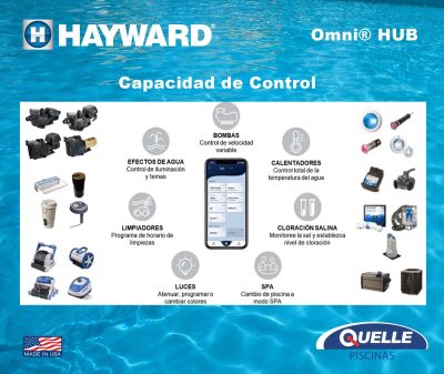 HAYWARD OmniHub - Domótica Inteligente para Piscinas y Spas