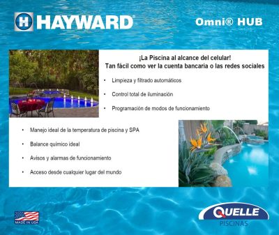 HAYWARD OmniHub - Domótica Inteligente para Piscinas y Spas