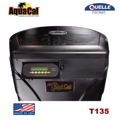 AQUACAL TropiCal T135 Bomba de Calor para Piscinas – 31,7 kW (108.000 BTU)