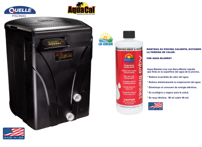 AQUACAL TropiCal T135 Bomba de Calor para Piscinas – 31,7 kW (108.000 BTU)