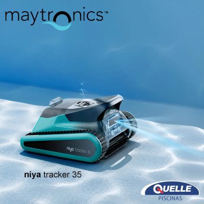 MAYTRONICS Niya Tracker 35 - Robot inalámbrico inteligente para piscinas