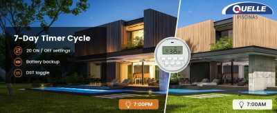 AQUATECH Suraielec IHD Temporizador Digital Inteligente para Piscinas – 40 A