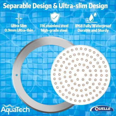 AQUATECH StarLight RGB 6W – Aplique LED RGB para Piscinas