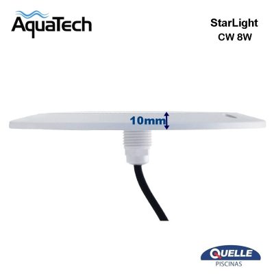 AQUATECH StarLight CW 8W -  Aplique LED Luz Blanca Cálida
